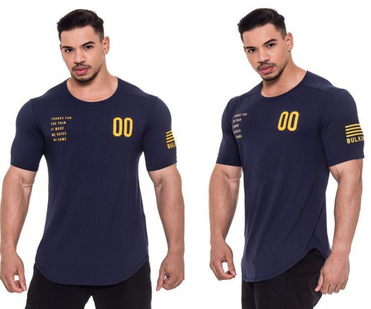 Men's Fitness Crew Neck Stretch T-Shirt (Gym Brothers)