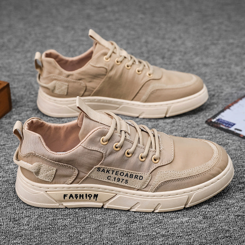 Men's Breathable Casual Lace-Up Sneakers for Outdoor Jogging