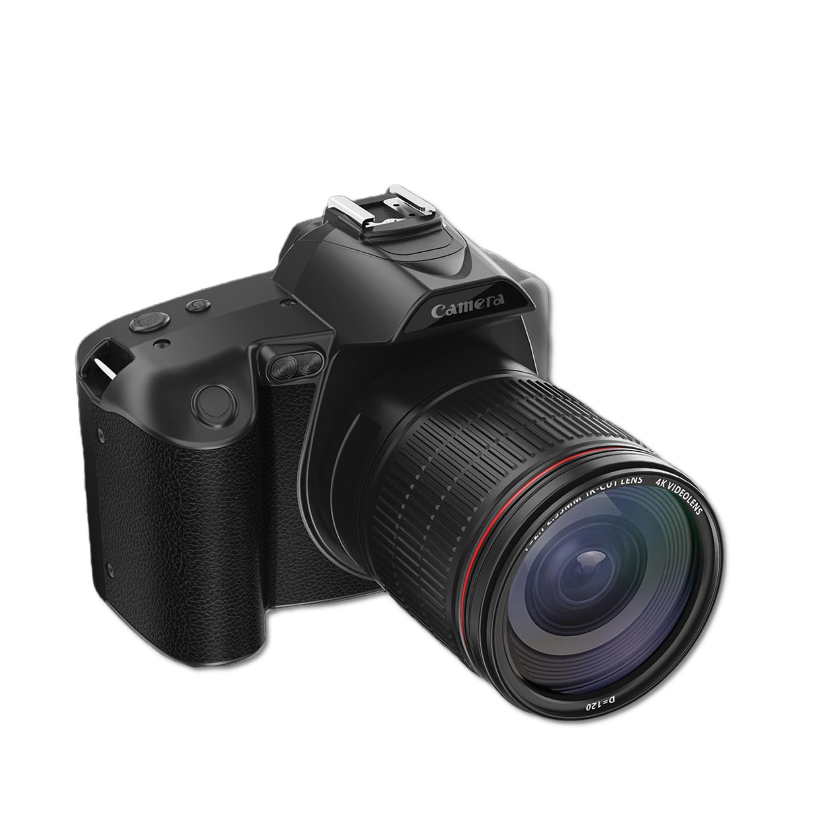 4K Vlogging Camera for YouTube 3 Inch IPS 64MP HD Night Vision Digital Camera for Photography with 16X Digital Zoom Camcorders Video Camera with Dual Cameras