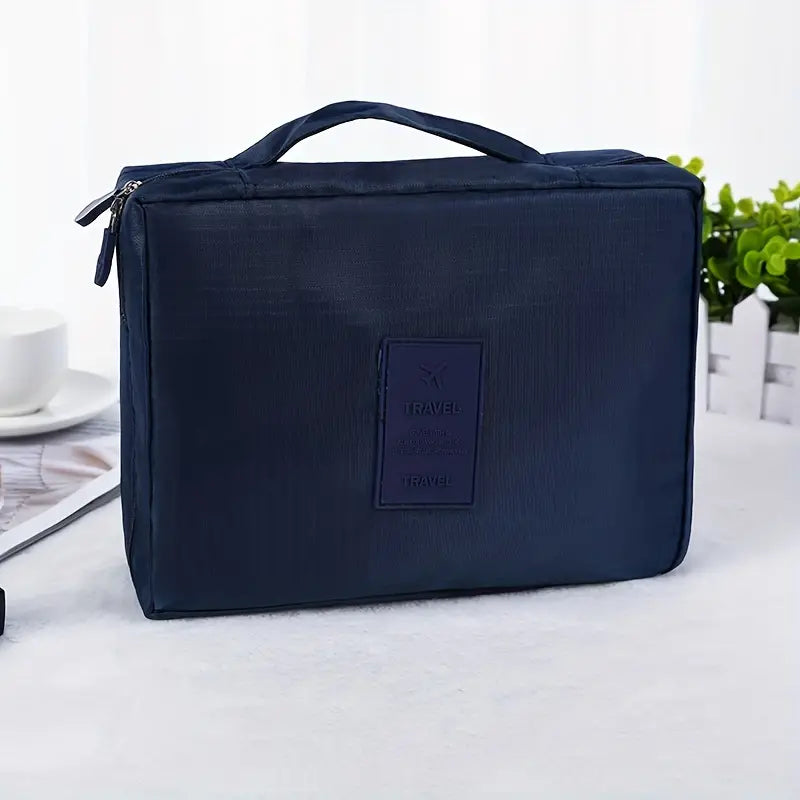 Large Capacity Makeup Bag for Toiletries and Travel