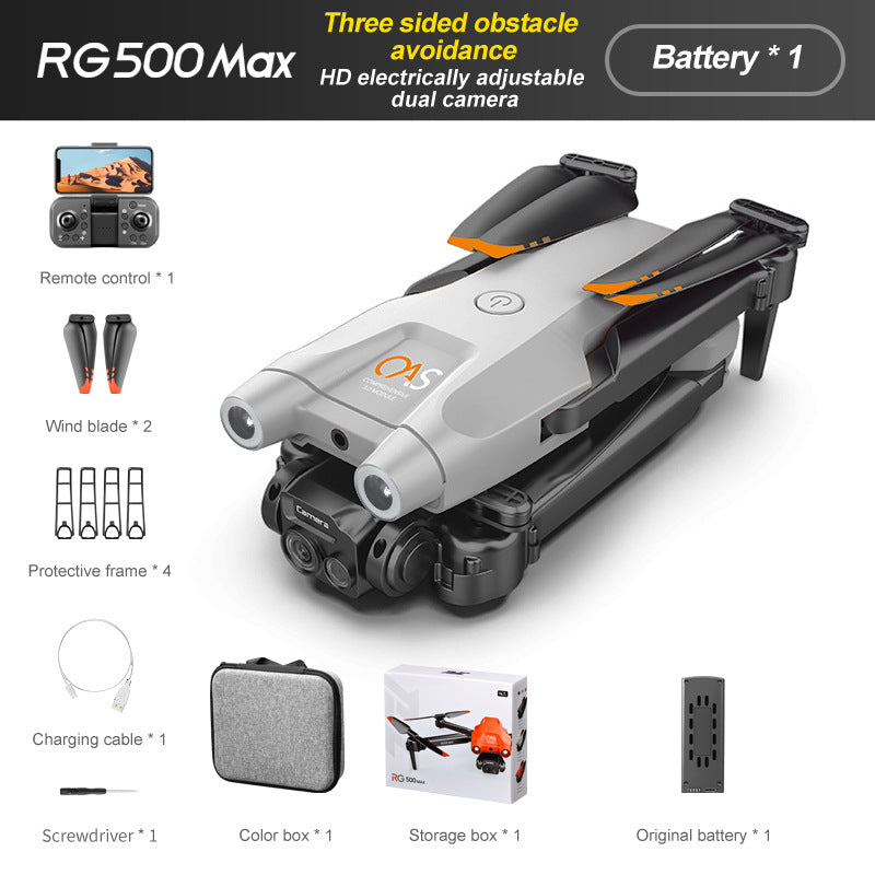 RG500MAX Drone with Dual Cameras and Obstacle Avoidance