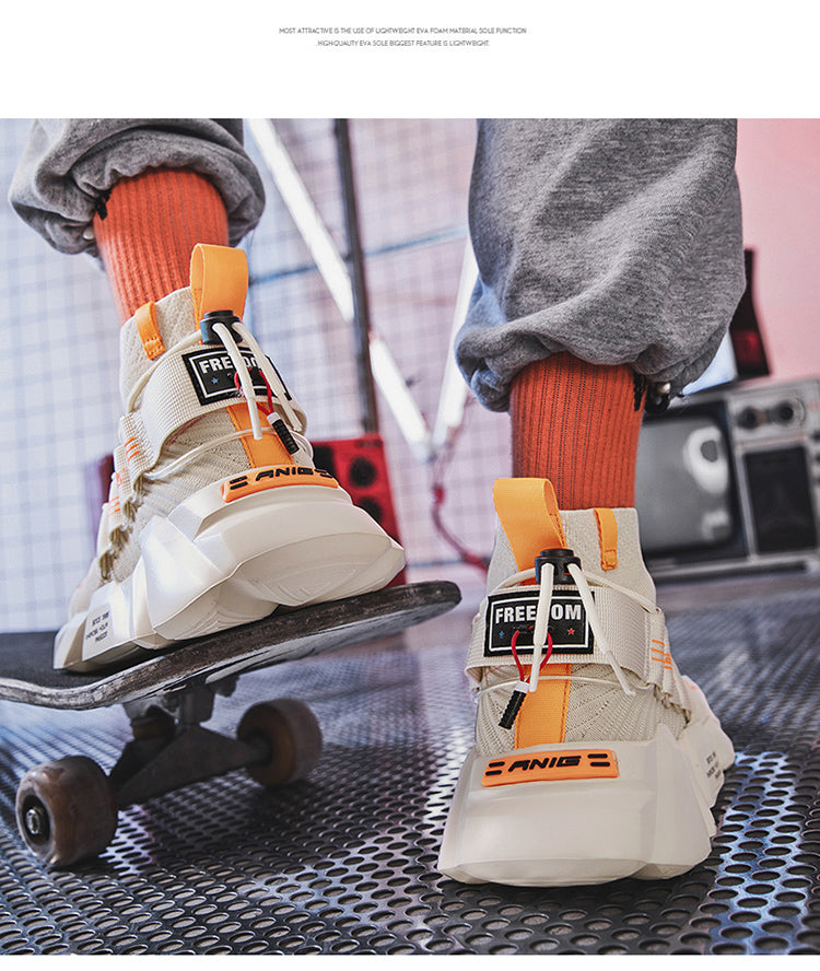 Men's High-Top Sock Sneakers - Stylish Summer 2020