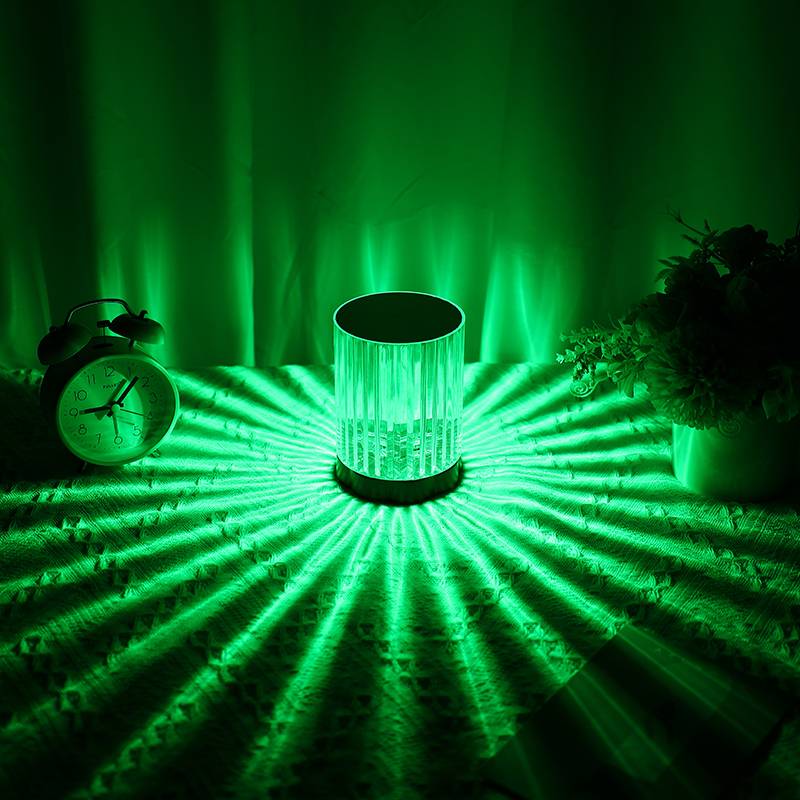 16 Color Changing LED Crystal Table Lamp for Any Room