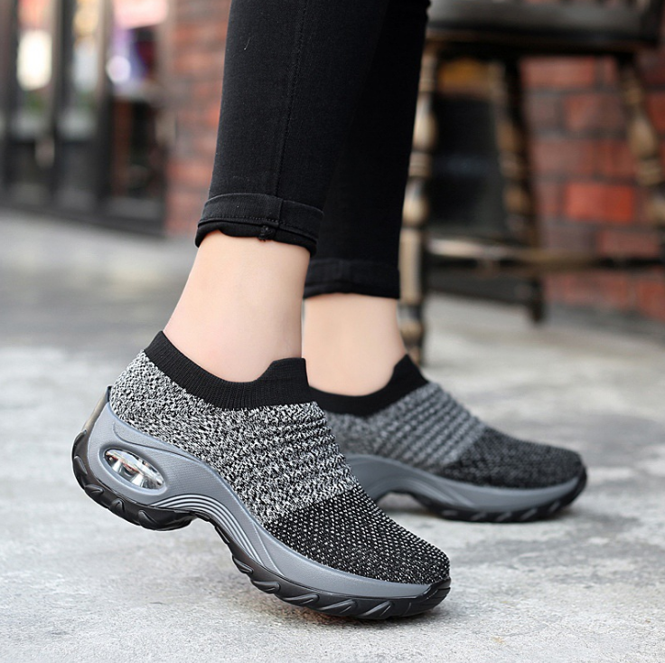 Women's Height Increasing Air Cushion Casual Dance Shoes