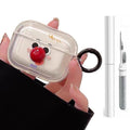 Jiarusig Compatible with Airpods Pro 2nd/1st Generation Case Cover with Cleaner Kit Cute Cartoon Airpod pro 2 Cover Shockproof Airpods pro 2 Protective Case for AirPod pro 1st/2nd(2023/2022/2019)