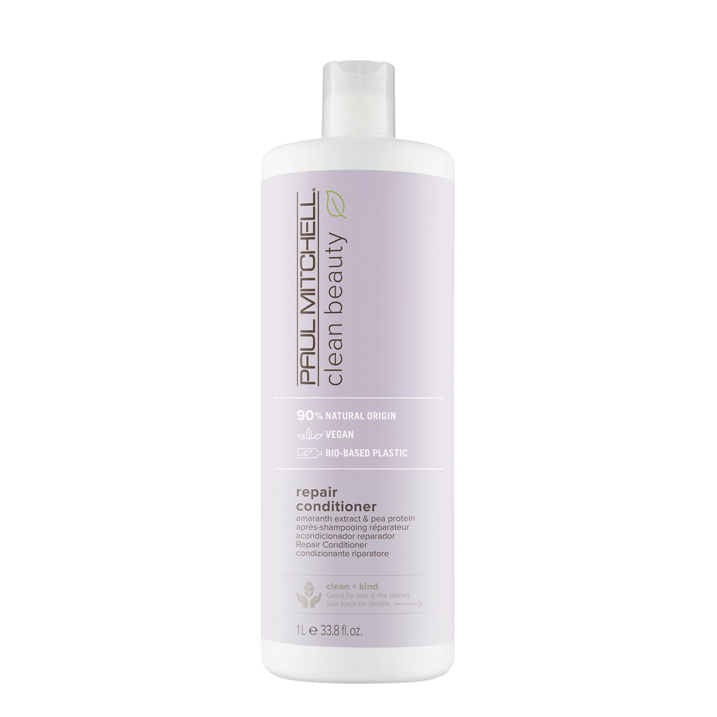 Paul Mitchell Clean Beauty Repair Conditioner Strengthens Balances Moisture For Damaged Brittle Hair 33.8 fl. oz.