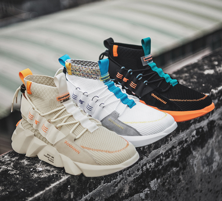 Men's Casual High-Top Breathable Sneakers (Trend 2020)
