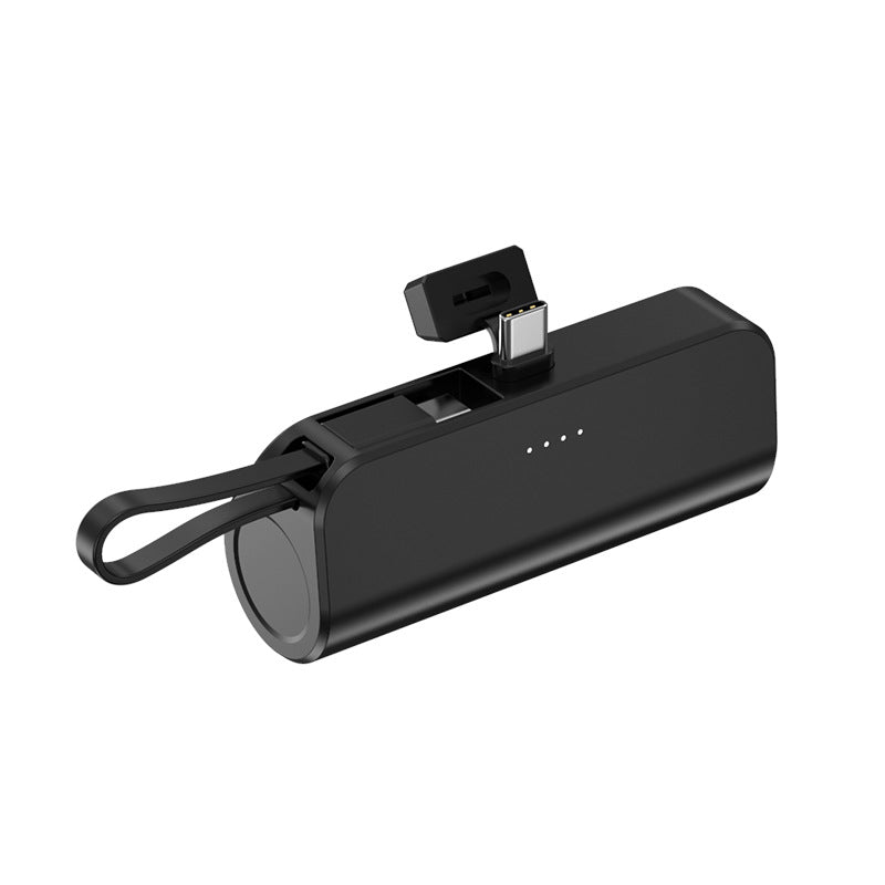 Mini 5000mAh Capsule Power Bank with Custom Logo