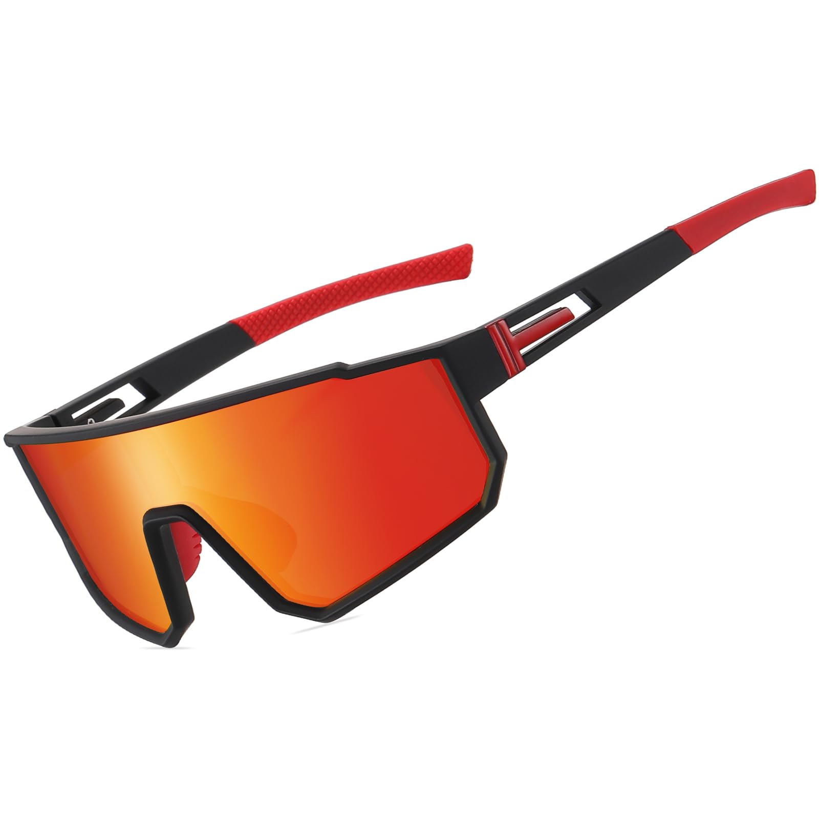 Yomwig Youth Baseball Polarized Sunglasses Kids Baseball Sports Sunglasses for Age 6-16 TR90 Frame UV400 Protection Youth Polarized Sunglasses for Cycling Softball Sunglasses for Girls Boys(CM03)