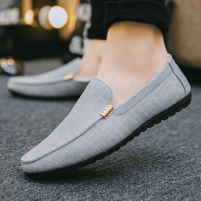 Men's Casual Slip-On Canvas Loafers - Summer 2023