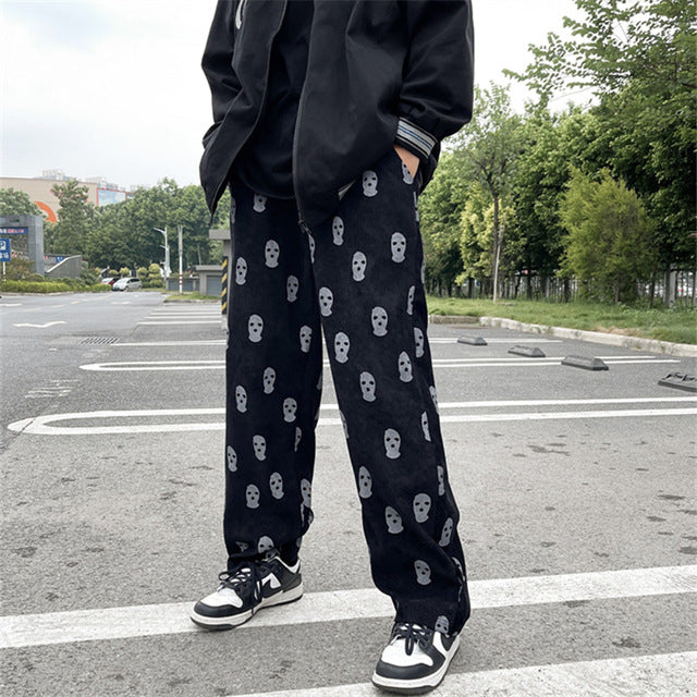 Oversize Loose Wide Leg Casual Pants for Men