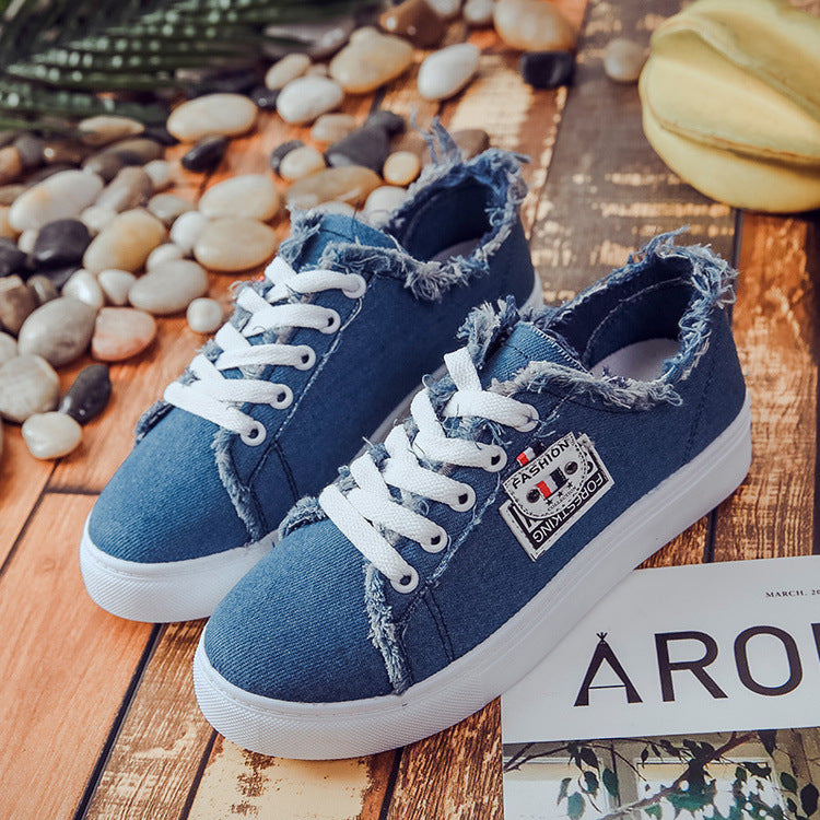2020 Women's Summer Casual Lace-Up Canvas Sneakers