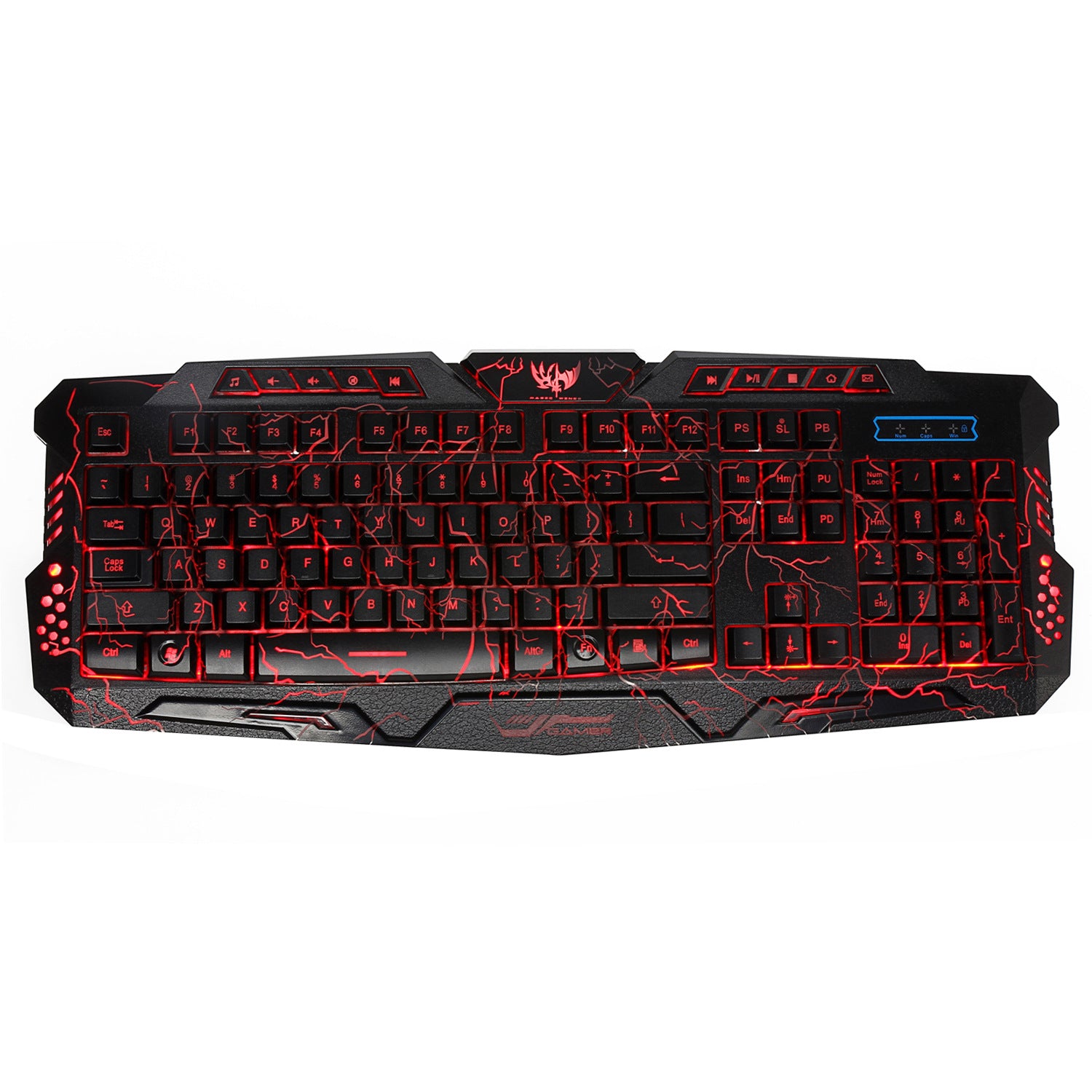 Backlit Gaming Keyboard Crack Design