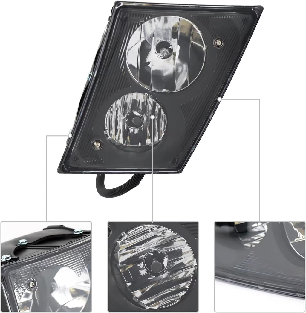 LEAVAN Fog Lamps Are Compatible With 2003-2017 Volvo VN VNL 630 670 730 780