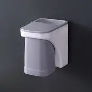 Magnetic Suction Wall-Mounted Toothbrush Holder (1pc)