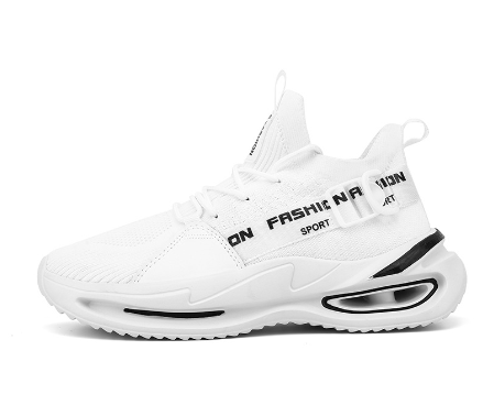 Men's High-Top Black Casual Sports Shoes for Fall 2020
