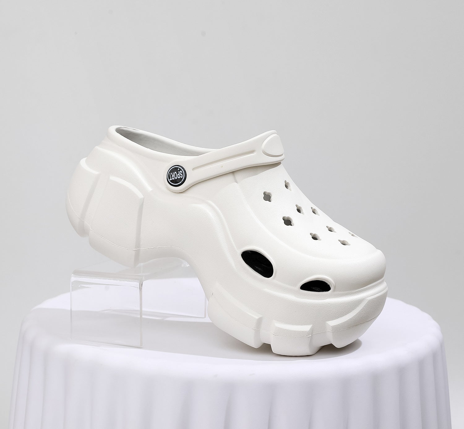Warm Women's Cotton Shoes with Thick Sole and Versatile Design