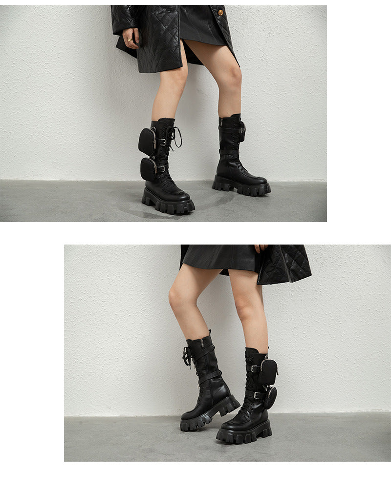 2020 New Autumn Winter Chunky Sole Martin Boots