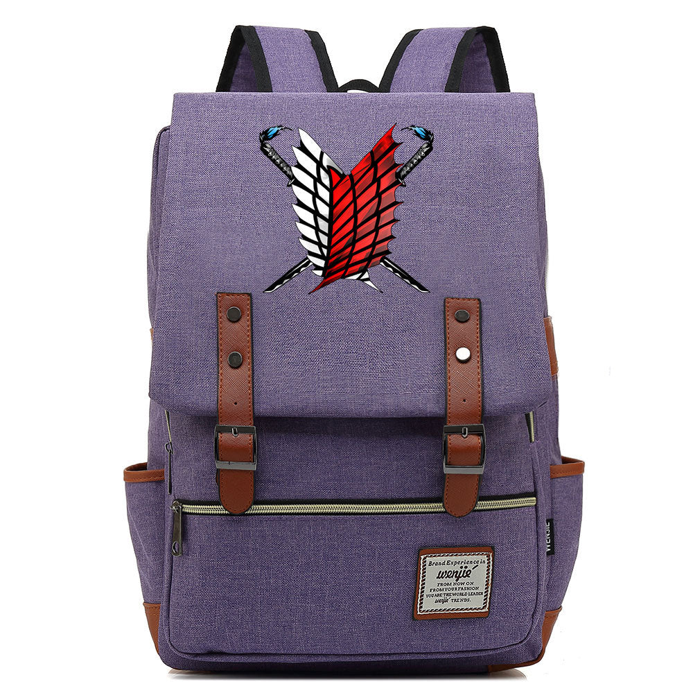 Attack on Titan Casual Backpack for Teens (Unisex)