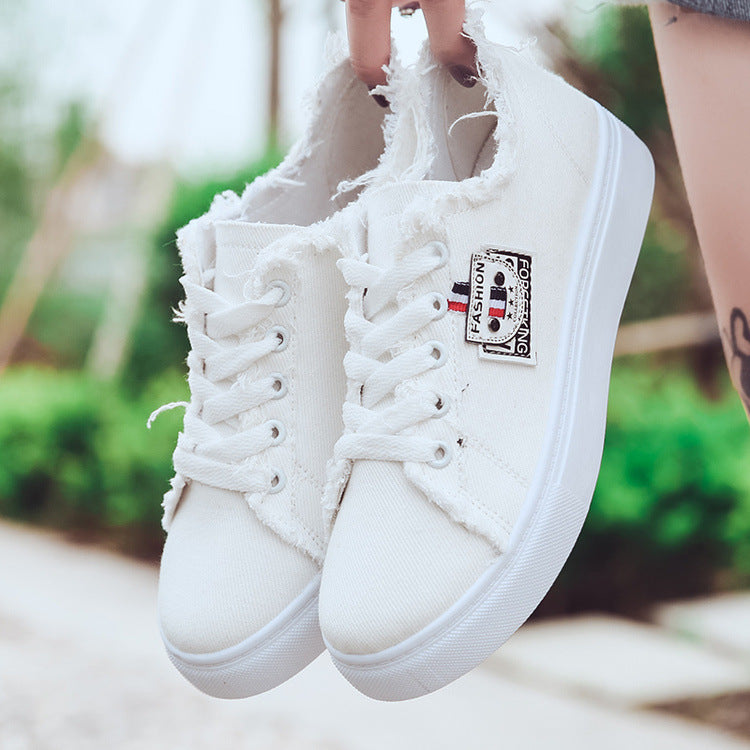2020 Women's Summer Casual Lace-Up Canvas Sneakers