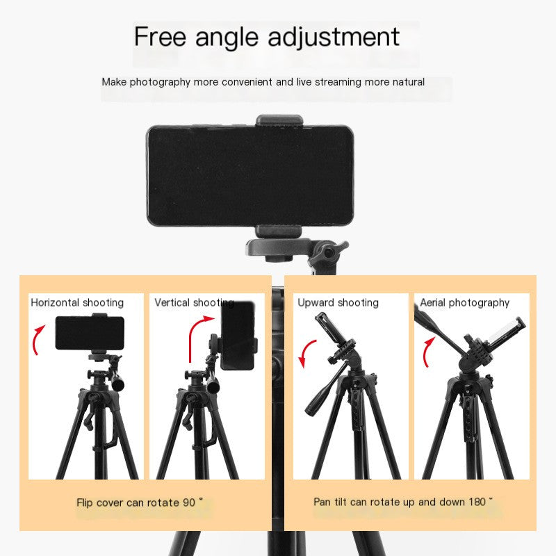 1.7m Tripod Stand for Phones and Cameras