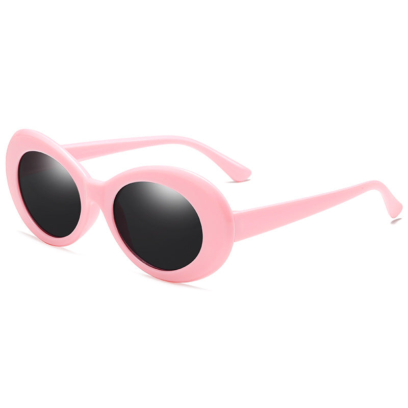 Retro Oval Round Sunglasses for Men and Women