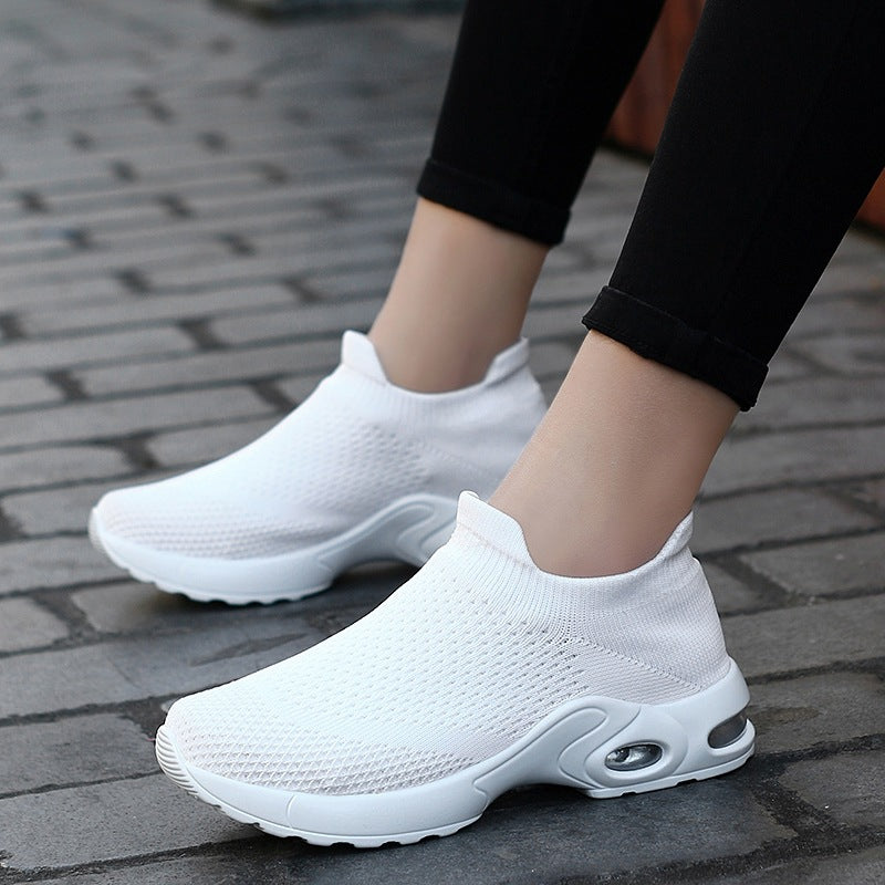 Women's Breathable Athletic Sneakers with Air Cushion