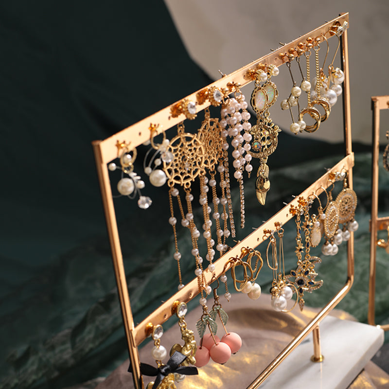 Marble Earring Display Stand for Home Use (Creative)
