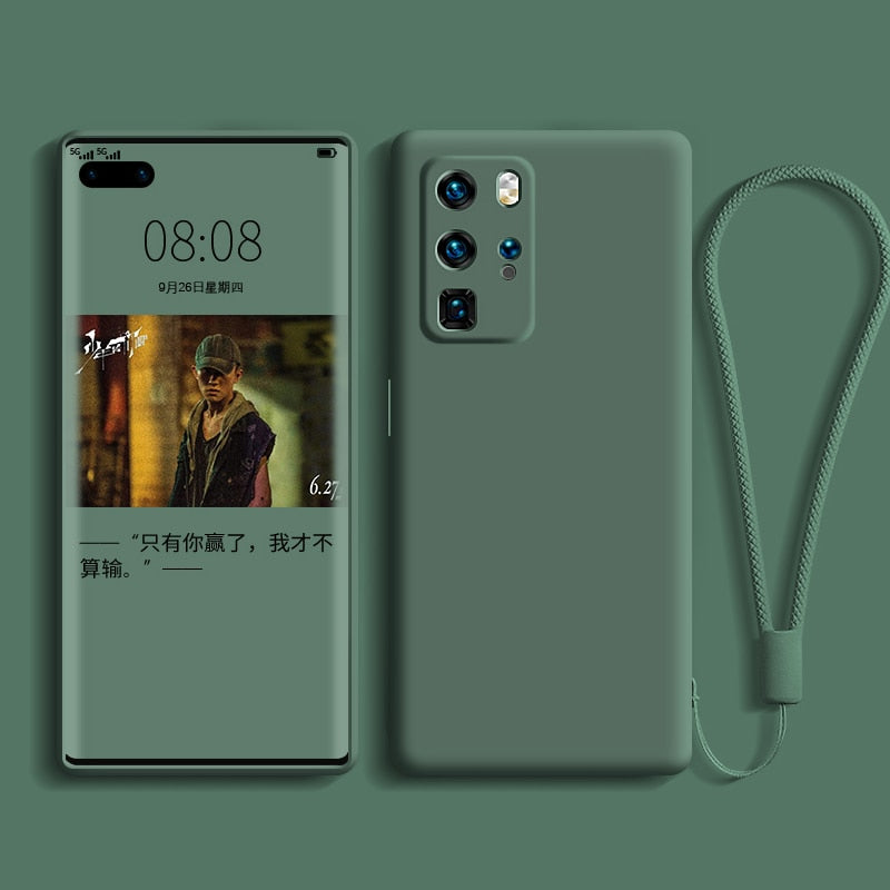 Huawei P40 Pro Liquid Silicone Phone Case (Full Protection)
