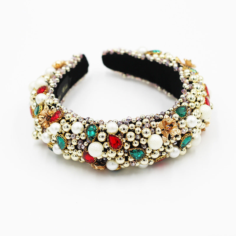 European American Fashion Baroque Headband