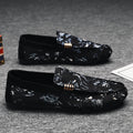 Men's Summer Canvas Slip-On Loafers Casual Shoes