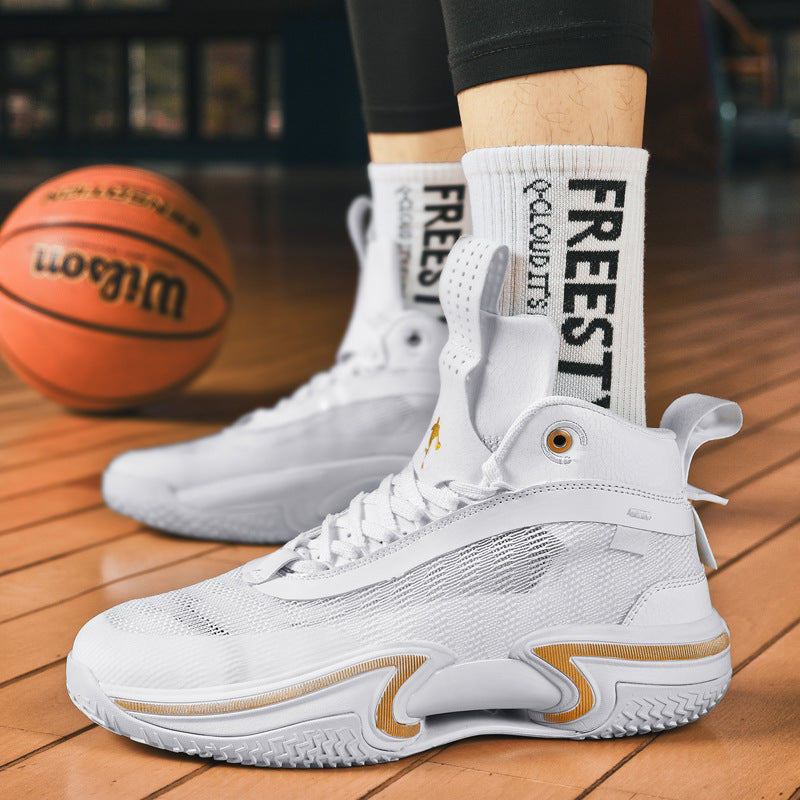 AJ36 Men's High-Top Basketball Shoes for Sports and Leisure