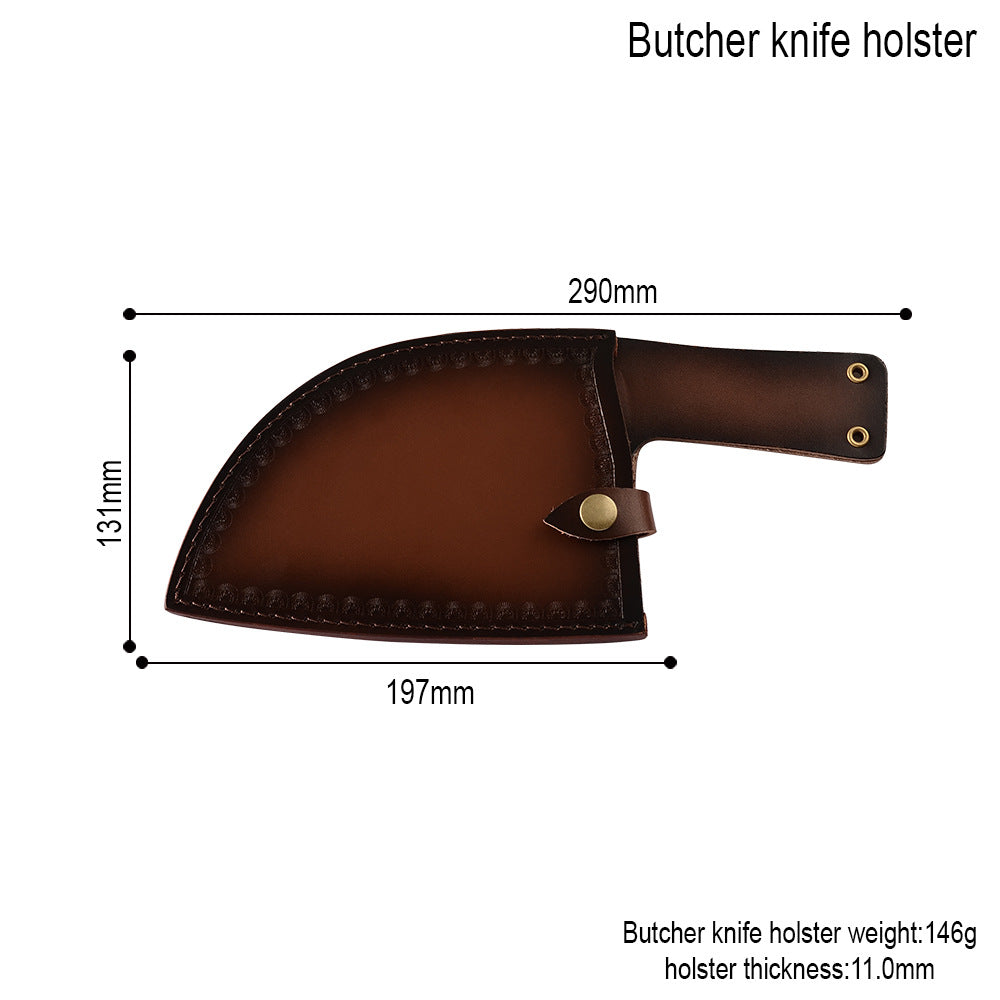 Handcrafted Premium Leather Knife Sheath and Holder