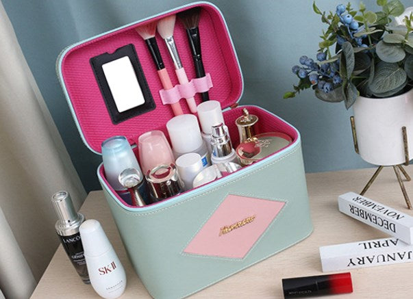 Large Capacity Waterproof Makeup Bag for Travel & Gifts