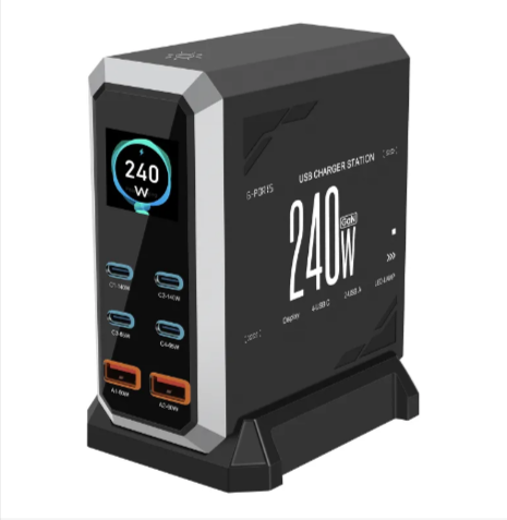 240W Multi-Port USB Fast Charger