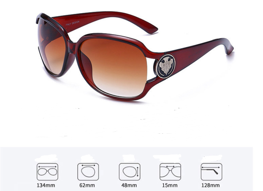 Fashionable Women's UV Protection Sunglasses 3043