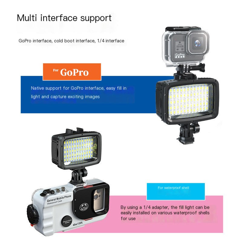 Underwater Dive Photography Light for GOPRO Cameras