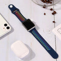 Silicone Two-Tone Band for Apple Watch