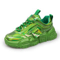 Women's Patent Leather Platform Dad Sneakers (New Style)