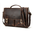 Genuine Leather Executive Briefcase Arizona 14" (One Piece)