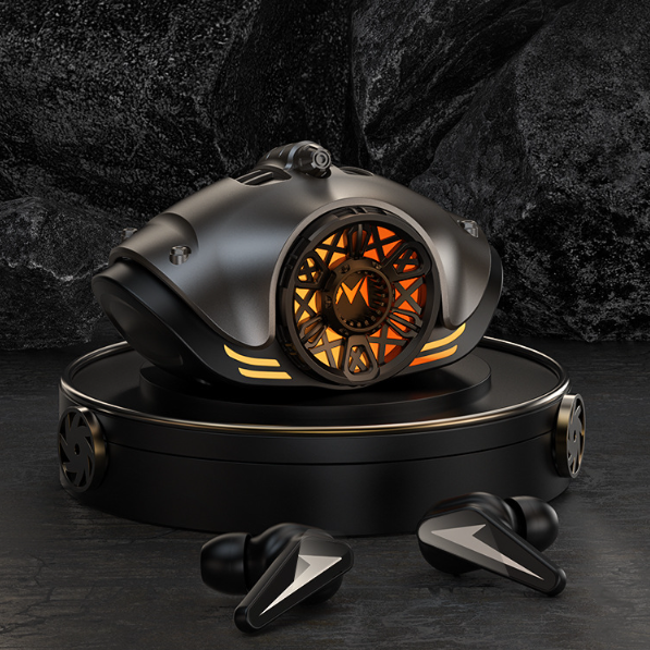 Wireless Earbuds with RGB Light and Hi-Fi Sound