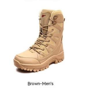 Men's Breathable Hi-Top Hiking Platform Sneakers