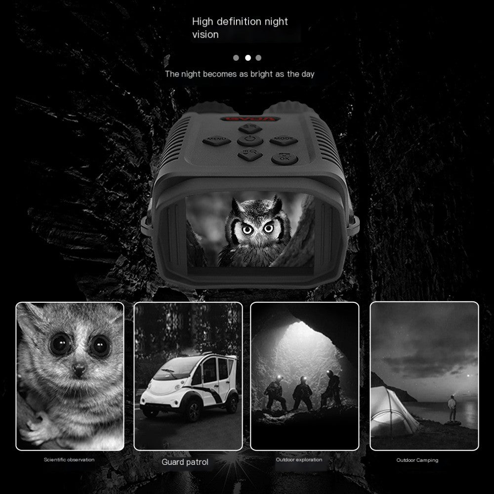 GVDA Mini Dual-Tube HD Digital Night Vision Binoculars