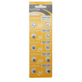 SUNCOM (10 pcs) AG4 Alkaline 1.5V Button Cell Battery Single Use LR626 LR66 SR626 V377 GP377 606 Watch Toys Remotes Cameras