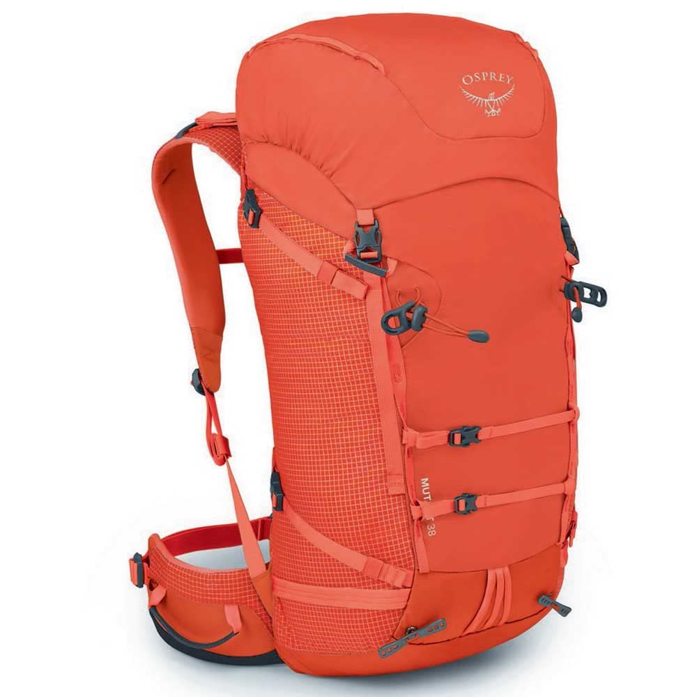 Osprey Mutant 38L Climbing and Mountaineering Unisex Backpack Mars Orange M/L
