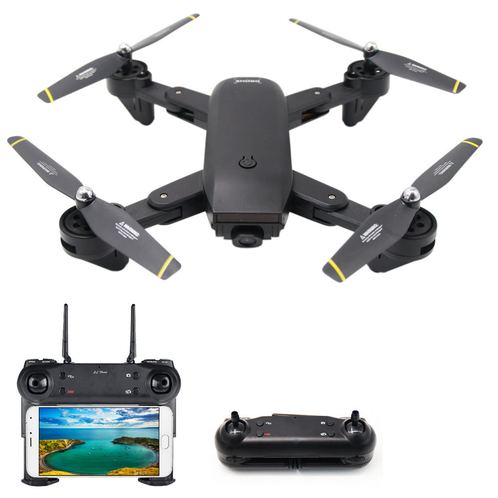 DM107S Foldable Drone with Dual Cameras and 4K HD
