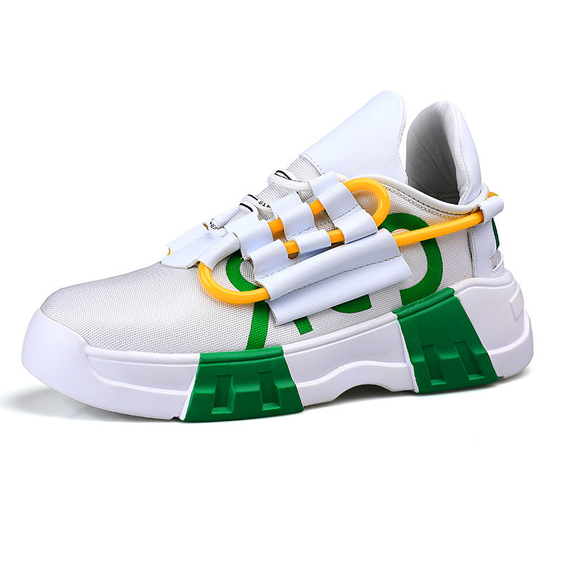 Versatile Thick Sole Dad Sneakers for Casual Wear