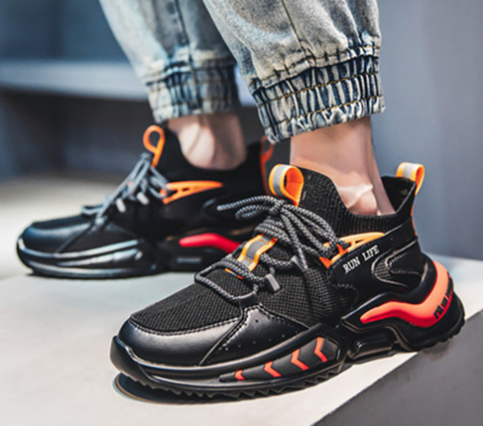 Men's Breathable Luminescent Casual Sneakers (2020)