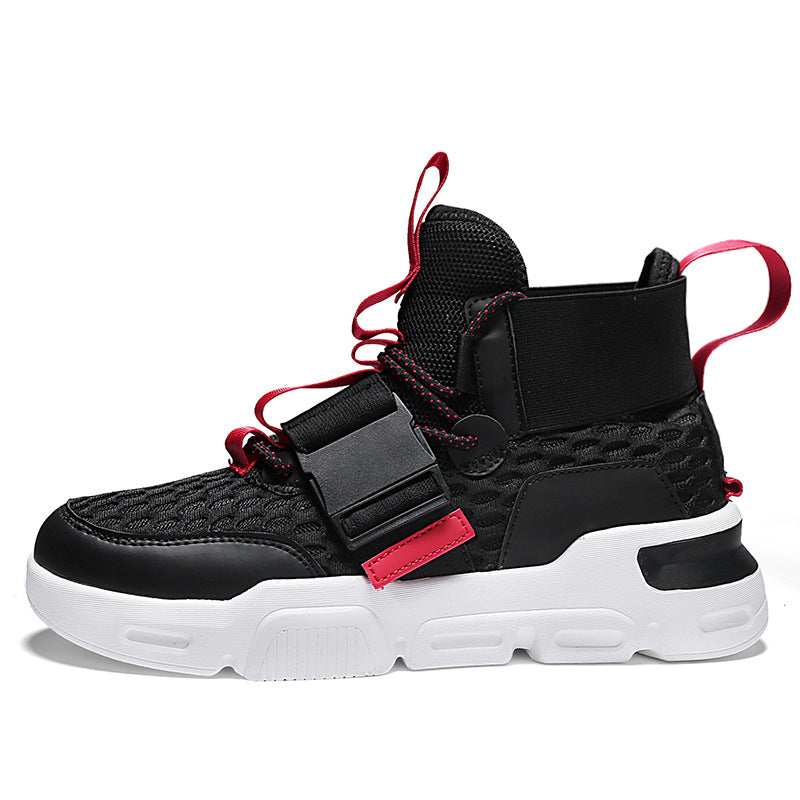 High-Top Casual Sports Sneakers for Hip-Hop Style