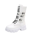 Women's Mid-calf Thick-soled Martin Boots for Autumn